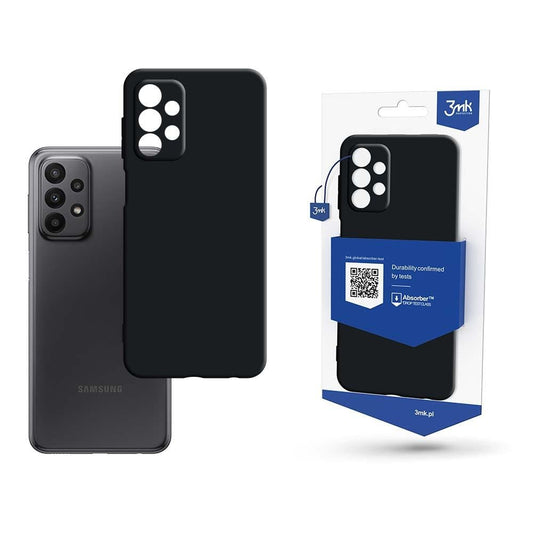 Матов калъф за Samsung Galaxy A23 4G/ Galaxy A23 5G - 3mk Matt Case black