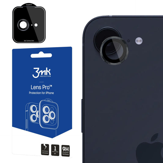 Протектор за камерата на Apple iPhone 16E - 3mk Lens Protection Pro