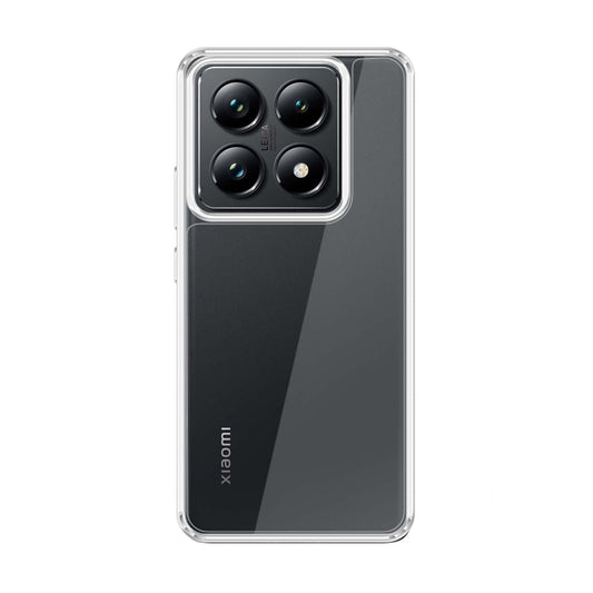 Прозрачен калъф с прозрачна защитна рамка за Xiaomi 14T Pro - 3mk Armor Case