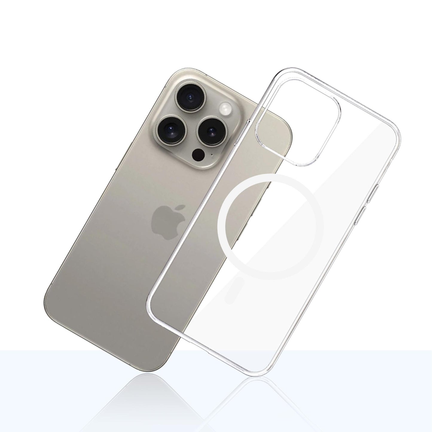 Прозрачен калъф с MagSafe за Apple iPhone 15 Pro Max - 3mk Clear MagCase