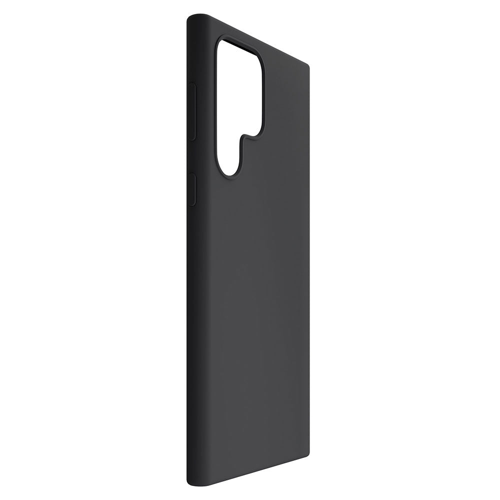 Черен силиконов калъф за Samsung Galaxy S22 Ultra 5G - 3mk Silicone Case