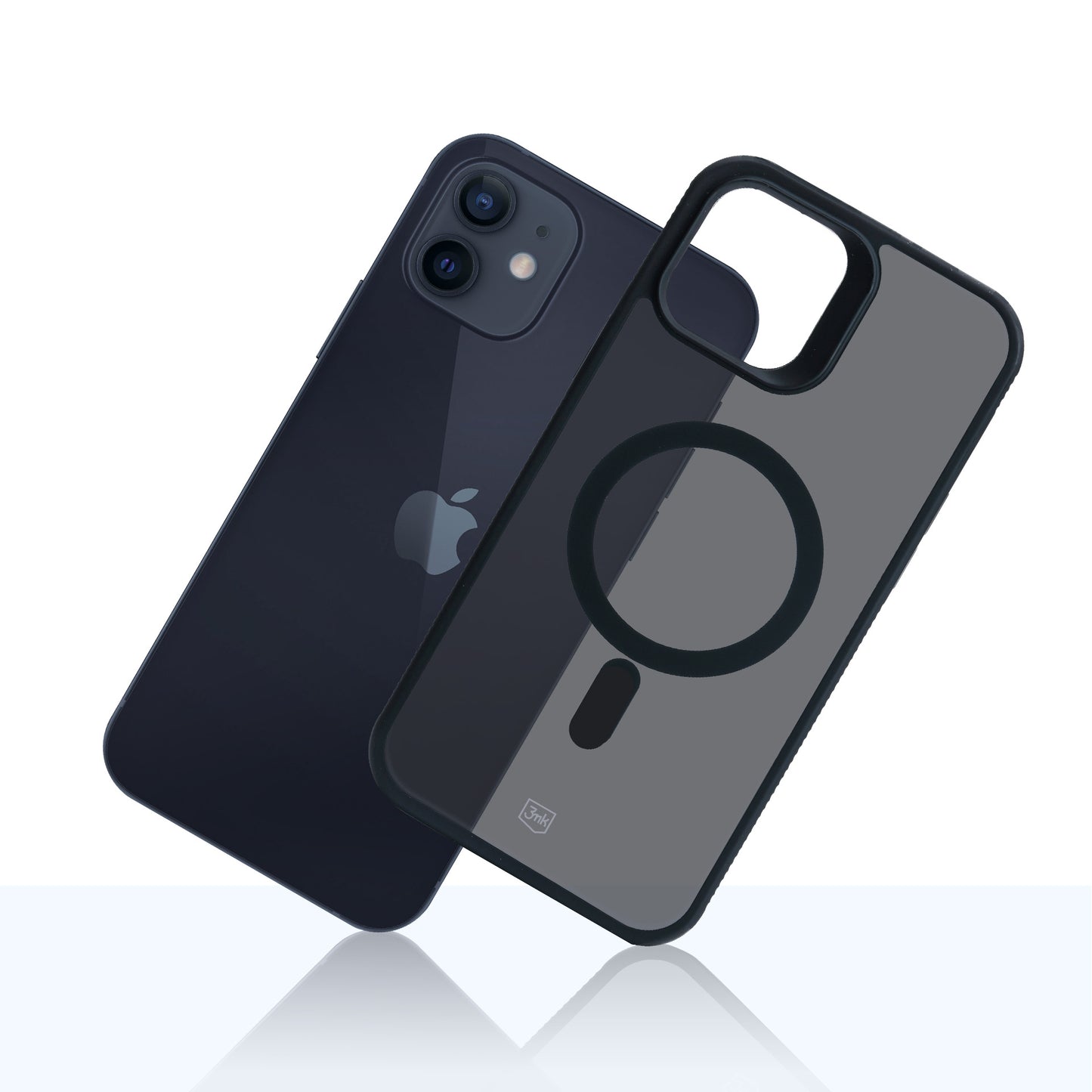 Смоук калъф за Apple iPhone 12 / iPhone 12 Pro - 3mk Smoke MagCase