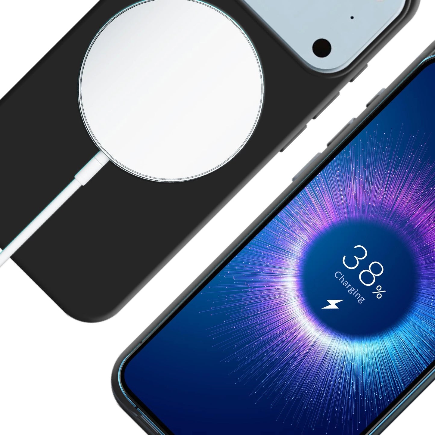 Силиконов калъф с MagSafe за Apple iPhone 17 Pro Max - 3mk Hardy MagSilicone Graphite