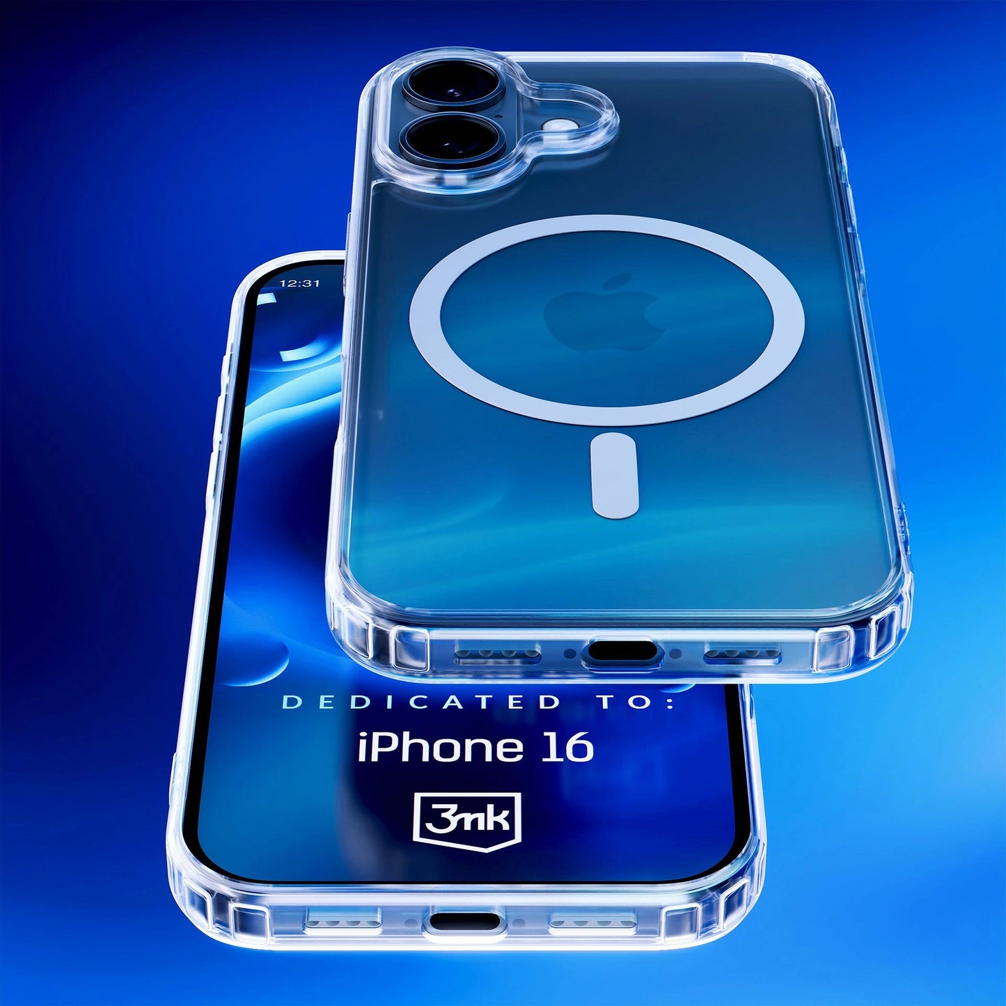 Прозрачен калъф за Apple iPhone 16 - 3mk MagCase