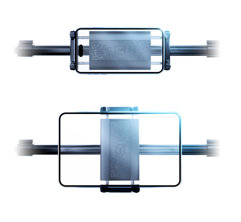 Стойка кола за задна седалка 3mk Double Headrest Holder