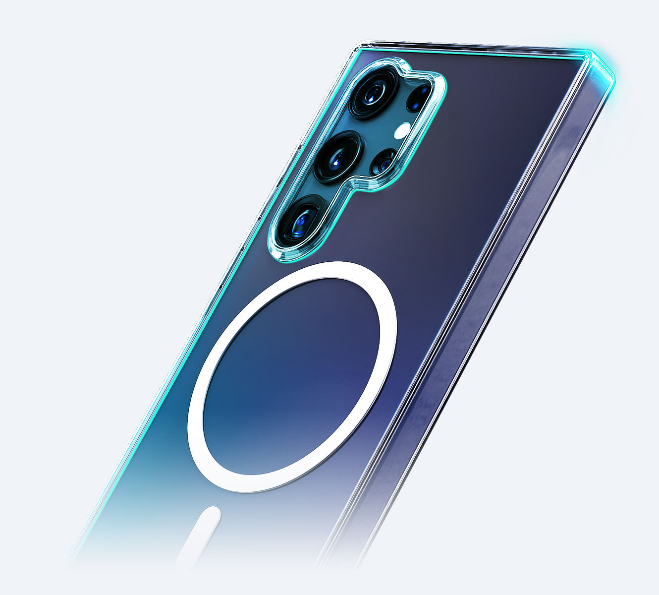 Натискайте без усилие през калъфа за телефон MagSafe