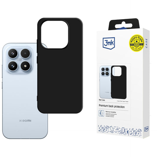 Матов калъф за Xiaomi 17 - 3mk Matt Case black