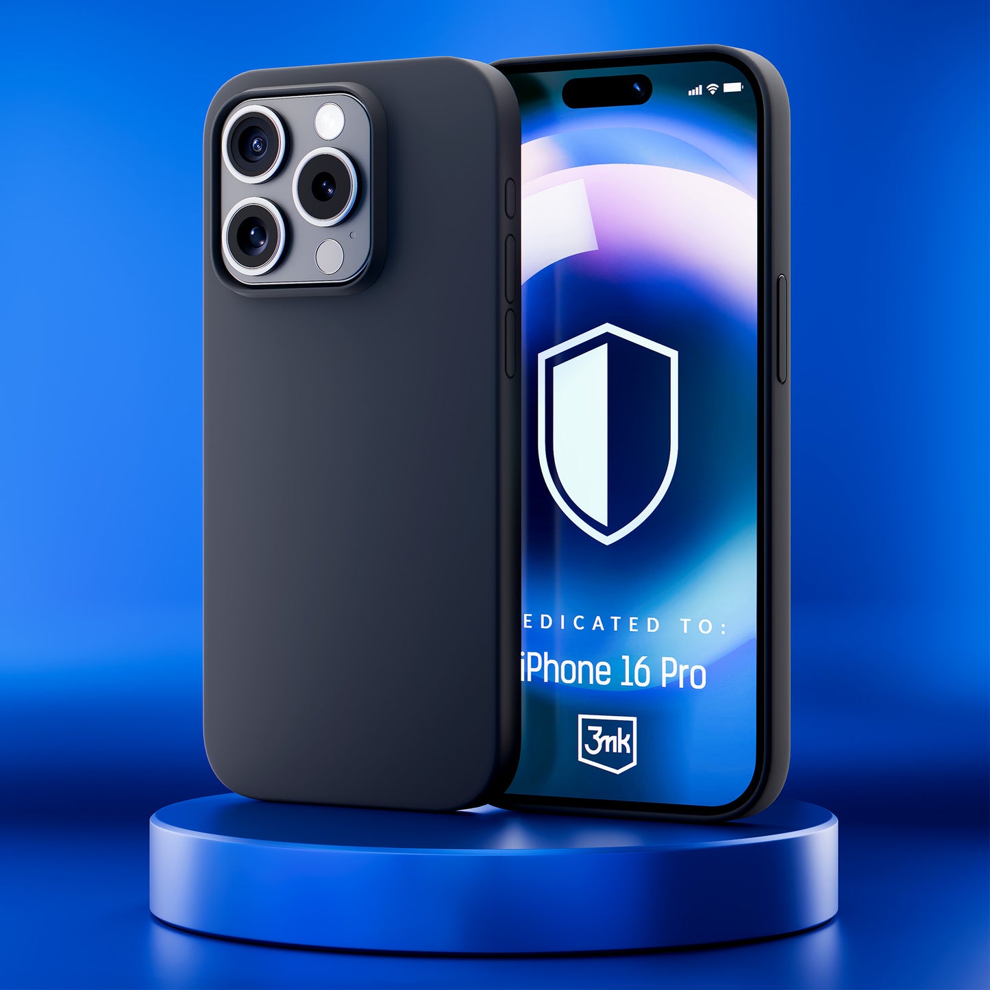 Силиконов калъф за Apple iPhone 16 Pro - 3mk Hardy Silicone MagCase Graphite