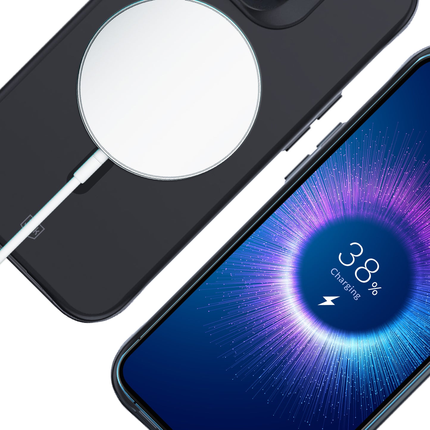 Смоук калъф за Apple iPhone 13 Pro Max - 3mk Smoke MagCase