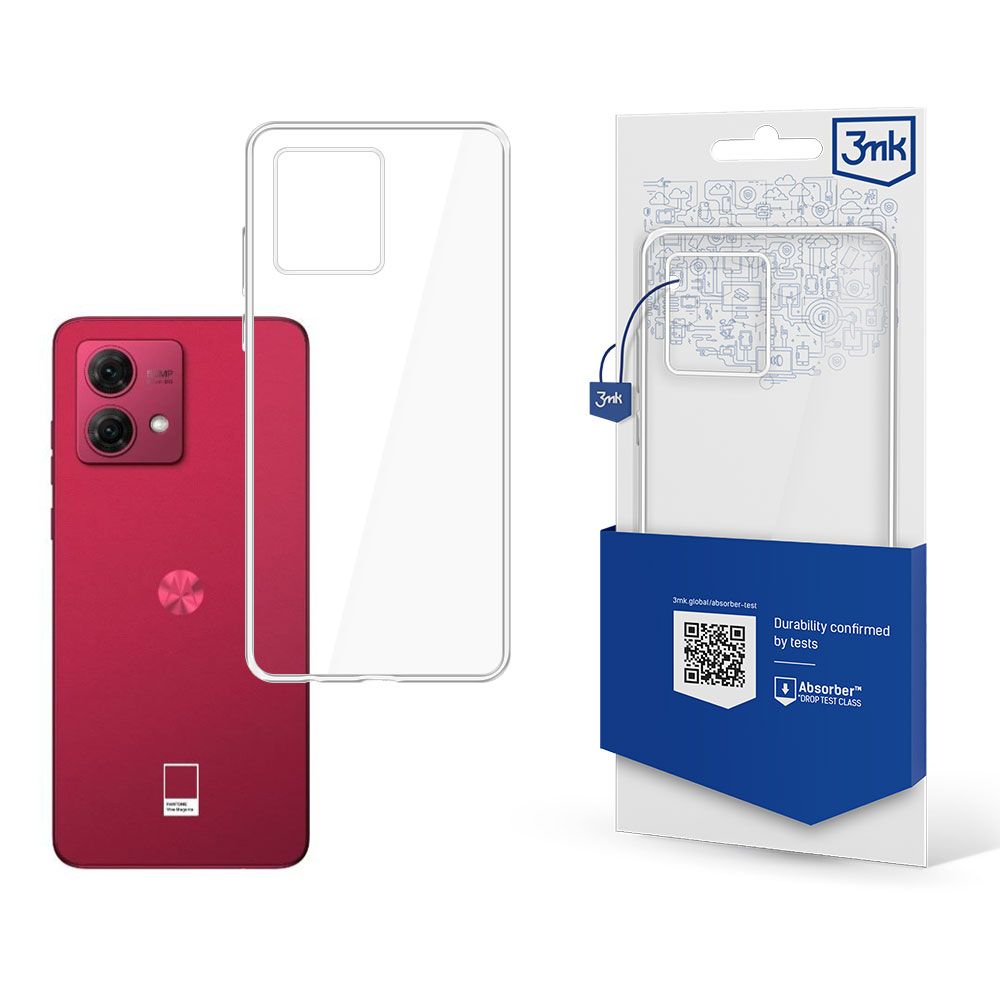 Прозрачен калъф за Motorola Moto G84 - 3mk Clear Case