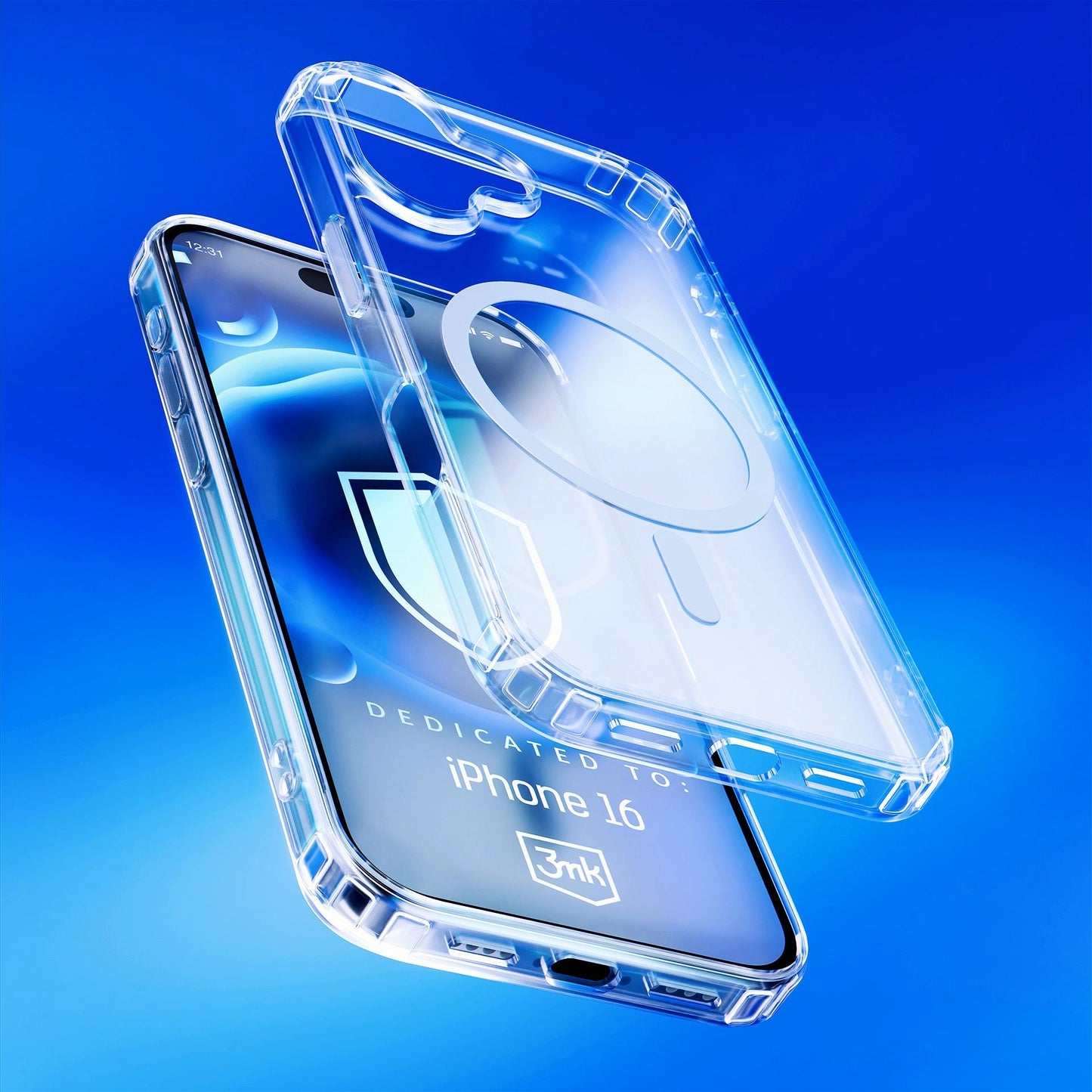 Прозрачен калъф за Apple iPhone 16 - 3mk MagCase