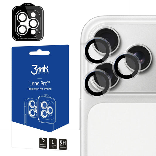 Протектор за камерата на Apple iPhone 17 Pro / iPhone 17 Pro Max - 3mk Lens Protection Pro