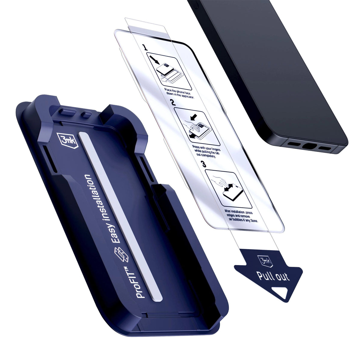 Протектор с апликатор Apple iPhone 17 Pro Max/ 18 Pro Max - 3mk HardGlass Max