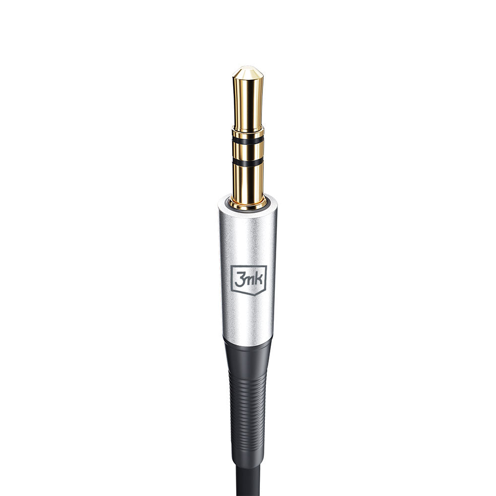 Кабел стерео 3mk AUX Cable USB-C - Jack 3,5 mm