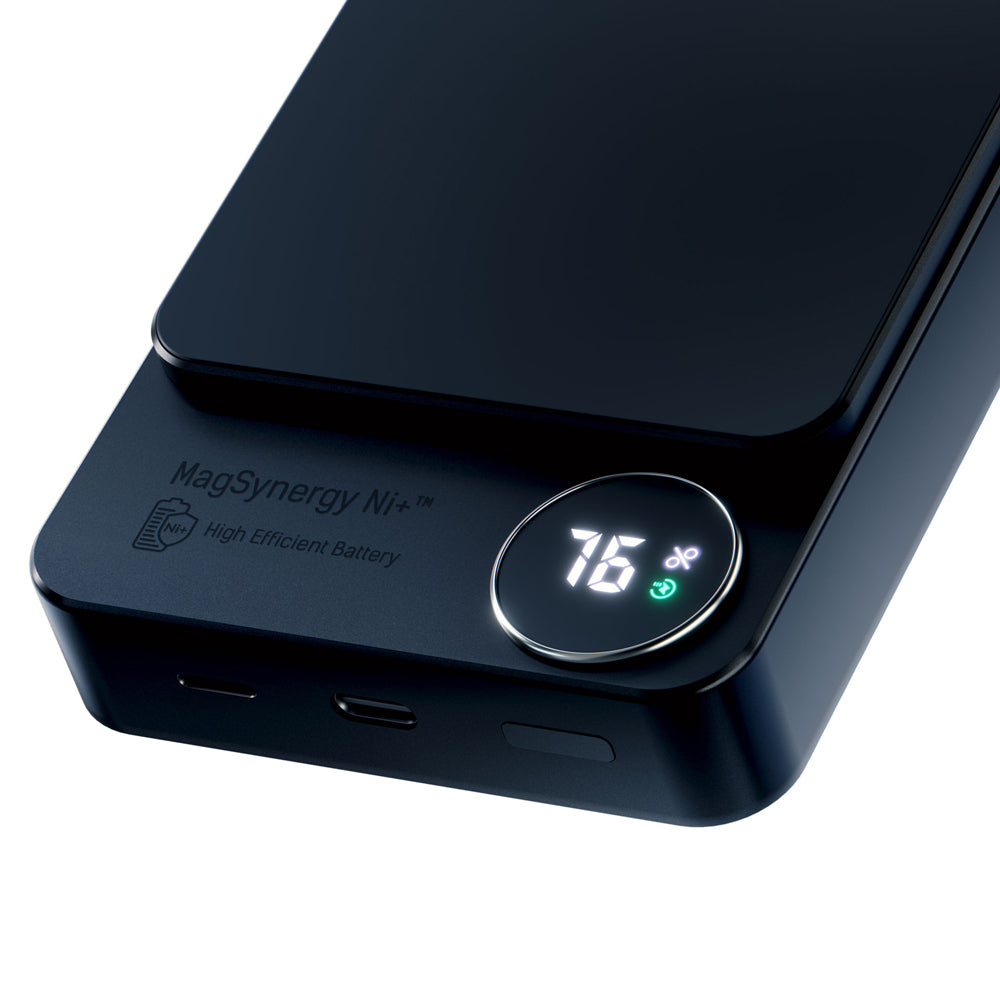 Външна батерия - 3mk HARDY MagSynergy Ni+ 10,000mAh