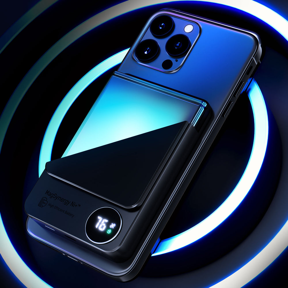 Външна батерия - 3mk HARDY MagSynergy Ni+ 10,000mAh