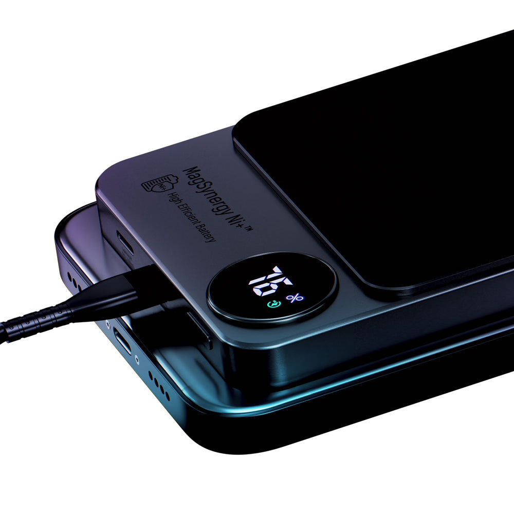 Външна батерия - 3mk HARDY MagSynergy Ni+ 10,000mAh
