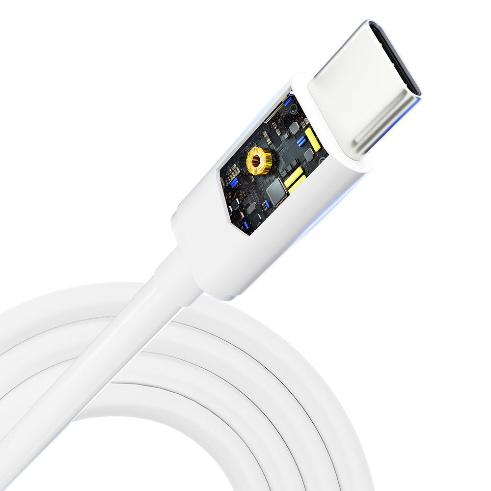 Кабел за бързо зареждане и прехвърляне на данни 3mk Hyper Cable C to C 2m 100W