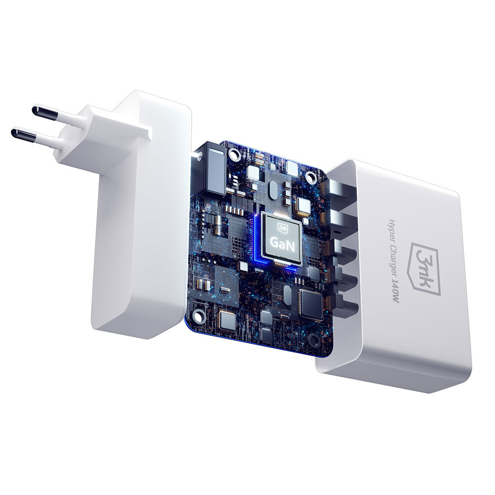 Бързо зарядно за всички преносими устройства - 3mk Hyper Charger 140W