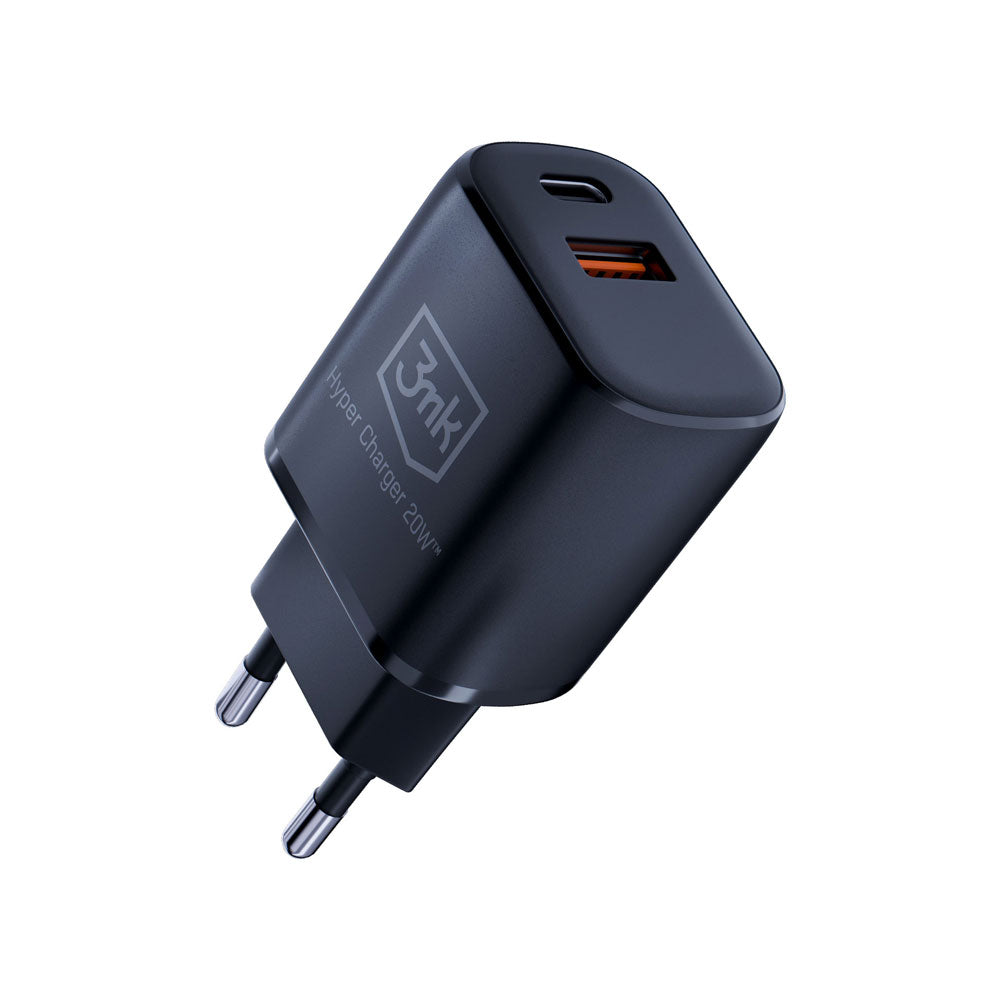 Зарядно - 3mk Hyper Charger 20W черно