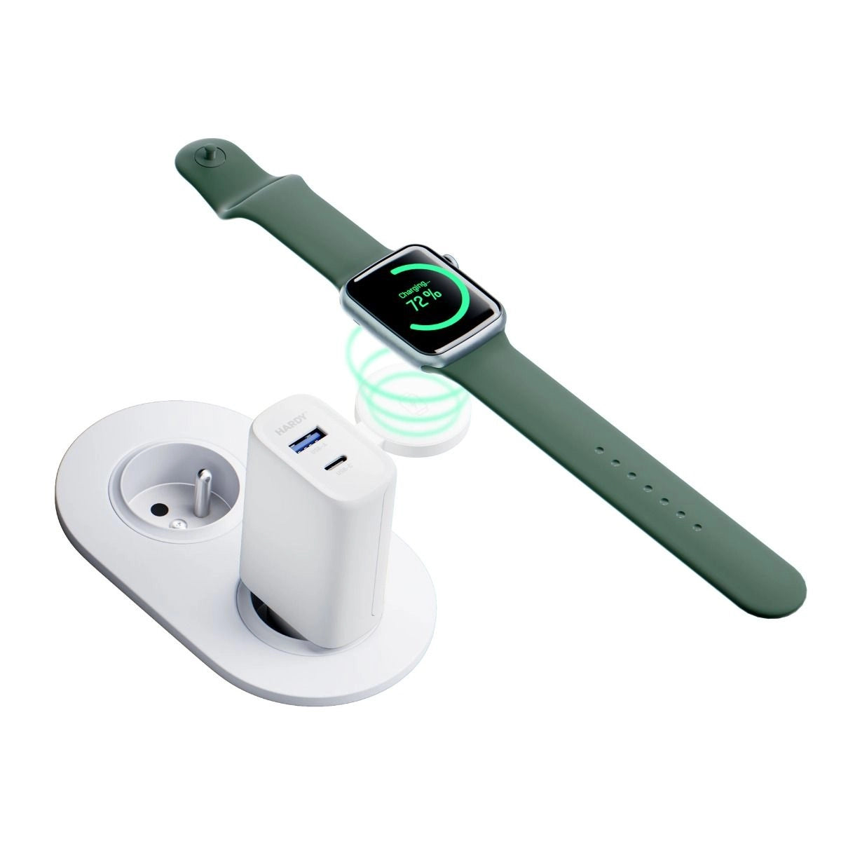 Бързо зарядно за всички Apple преносими устройства - Hardy Charger PD 2 in 1 33W™