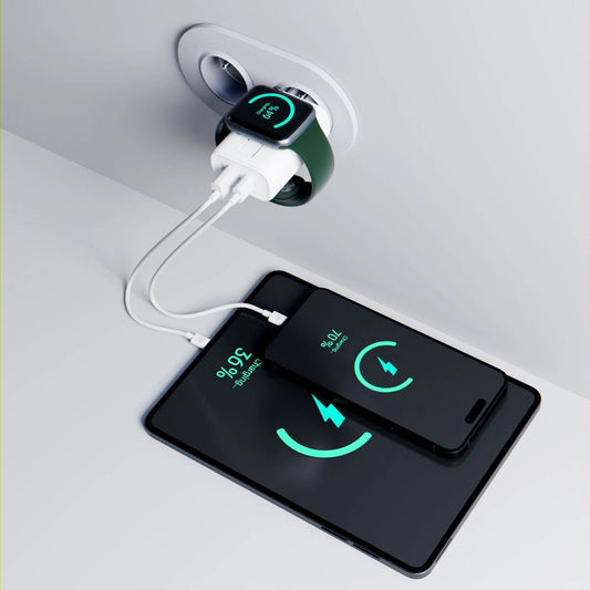 Бързо зарядно за всички Apple преносими устройства - Hardy Charger PD 2 in 1 33W™