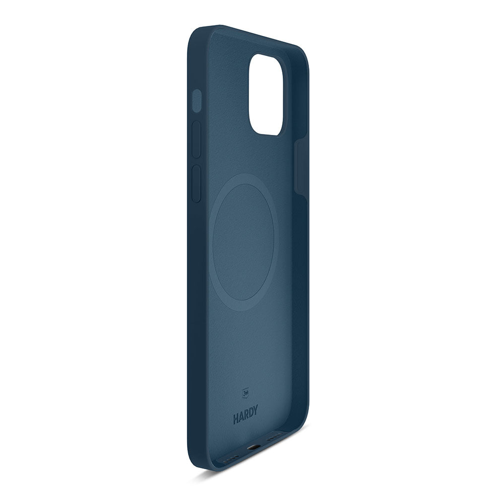 Силиконов калъф за Apple iPhone 12 - 3mk Hardy Silicone MagCase Blue
