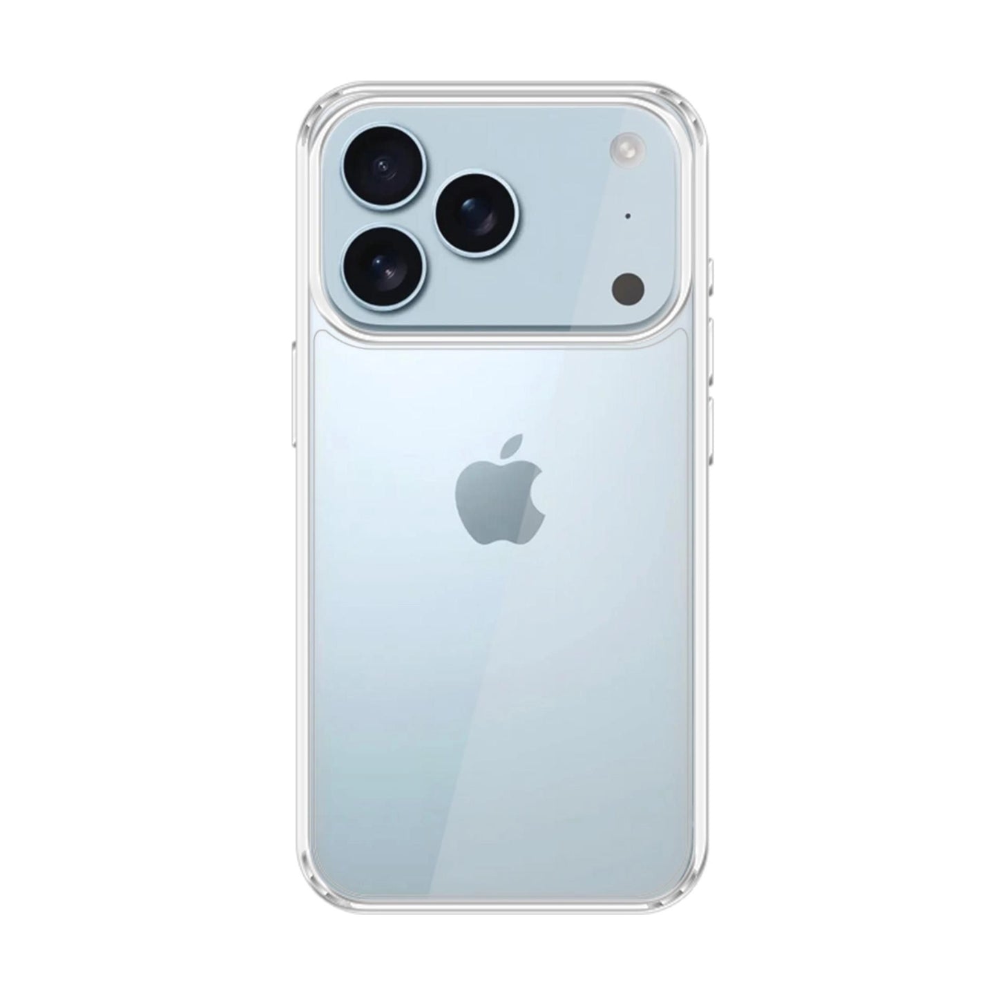 Прозрачен калъф с прозрачна защитна рамка за Apple iPhone 17 Pro Max - 3mk Armor Case