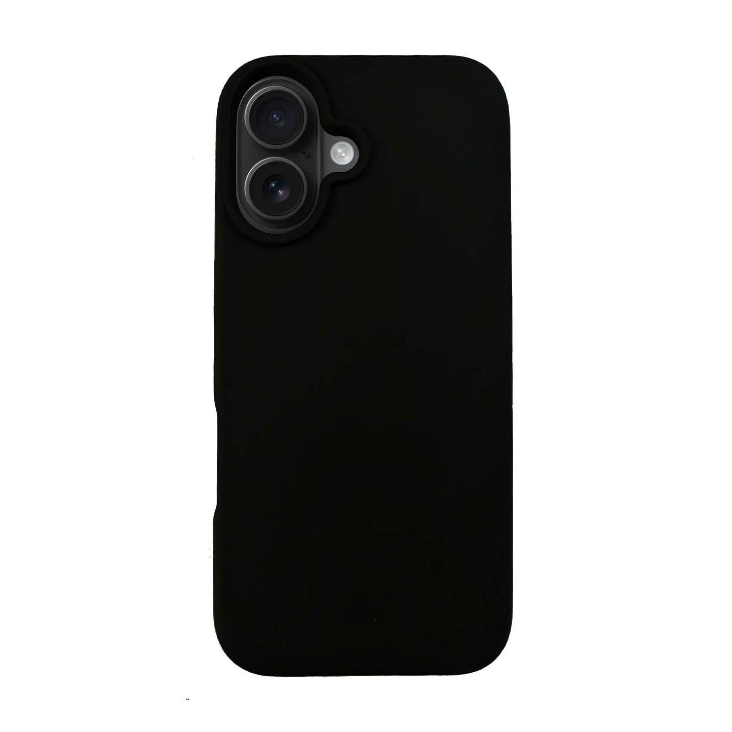 Черен силиконов калъф за Apple iPhone 16 Plus - 3mk Silicone Case
