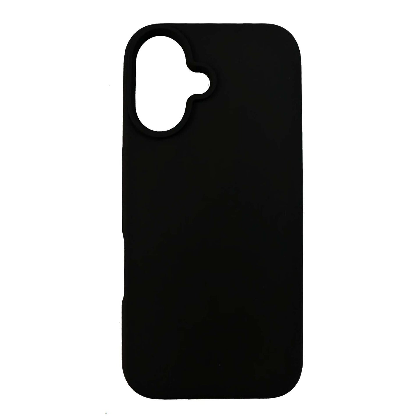 Черен силиконов калъф за Apple iPhone 16 Plus - 3mk Silicone Case