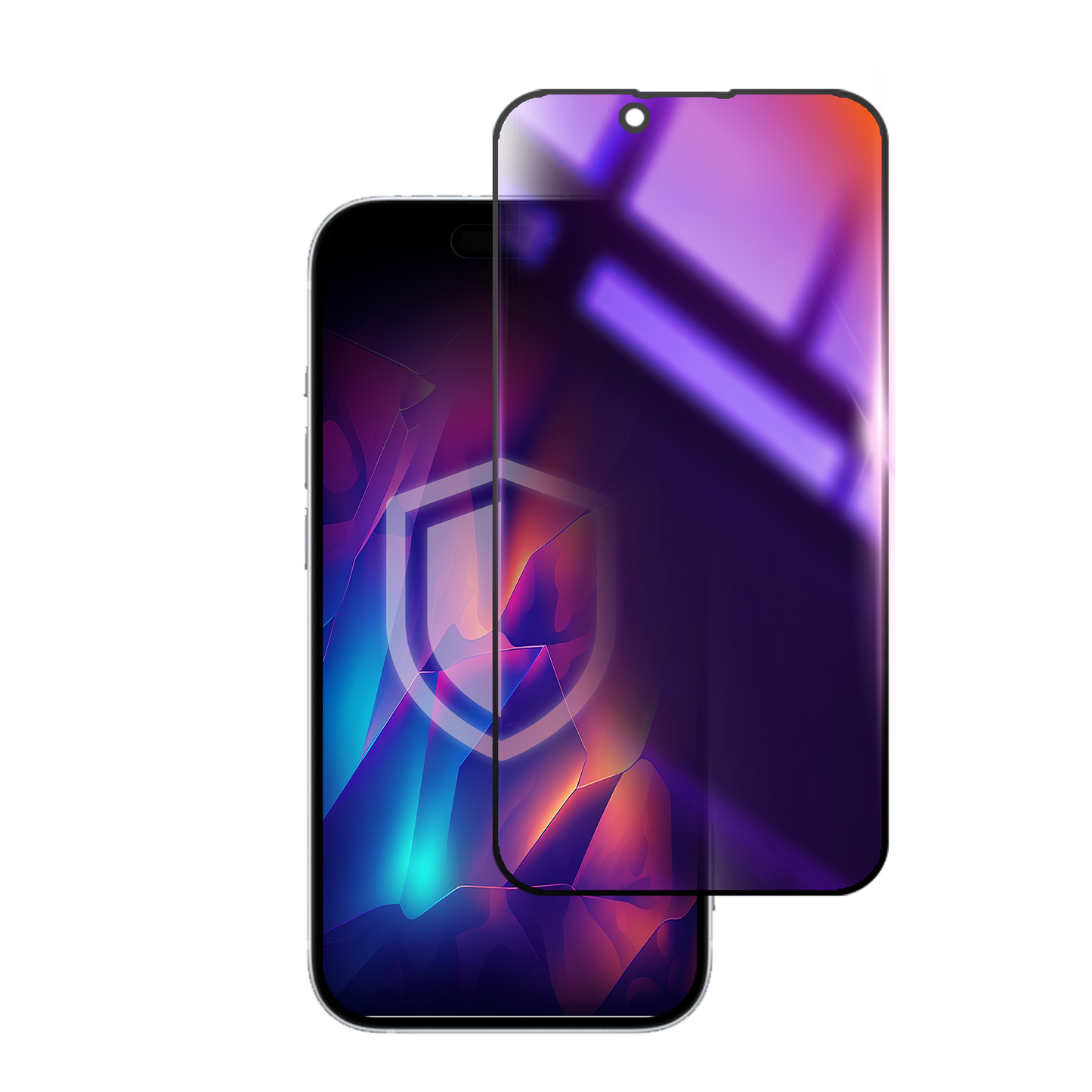 Rainbow Privacy протектор за Apple iPhone 16E - 3mk Rainbow Privacy