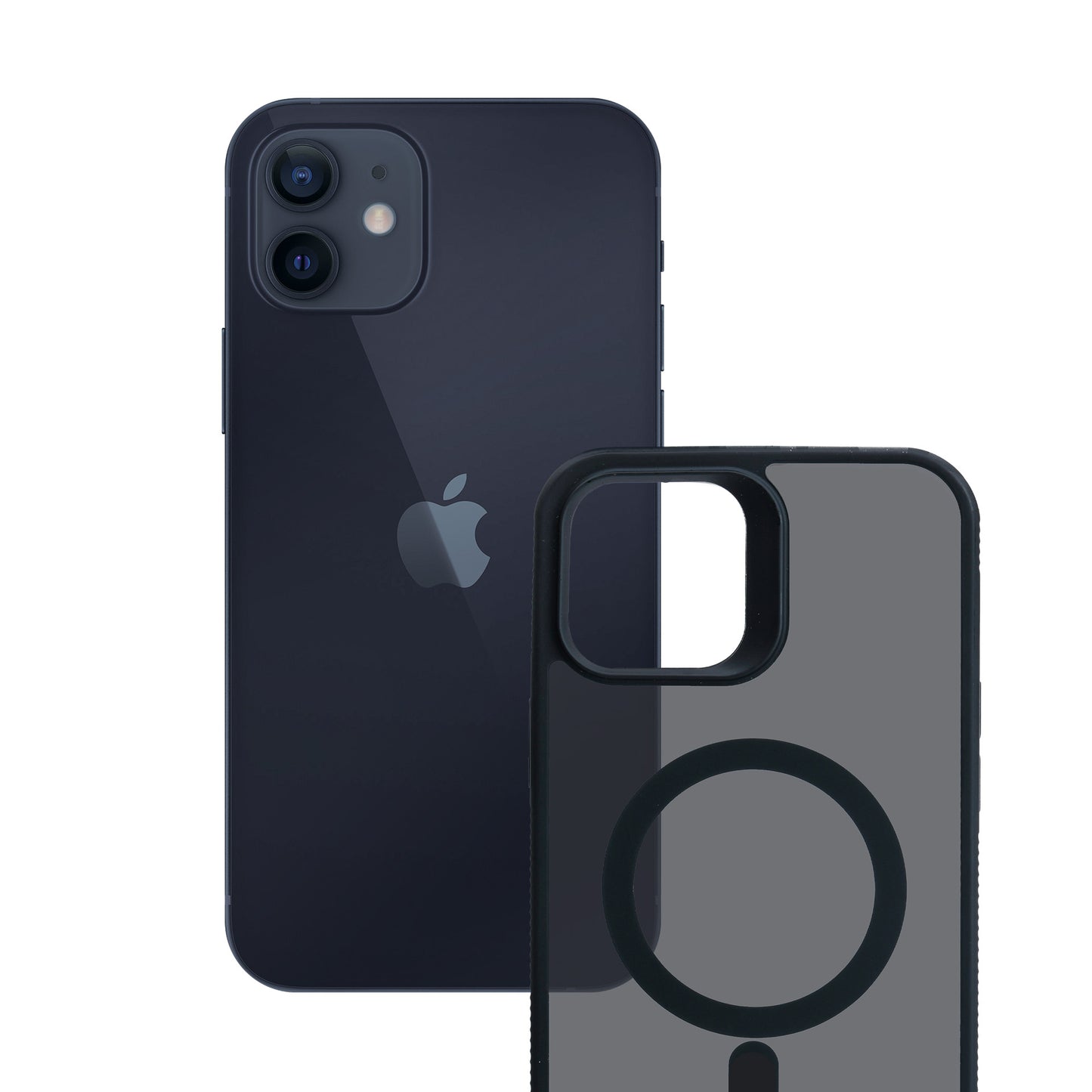 Смоук калъф за Apple iPhone 12 / iPhone 12 Pro - 3mk Smoke MagCase