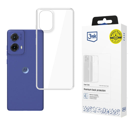 Прозрачен калъф за Motorola Moto G85 - 3mk Clear Case