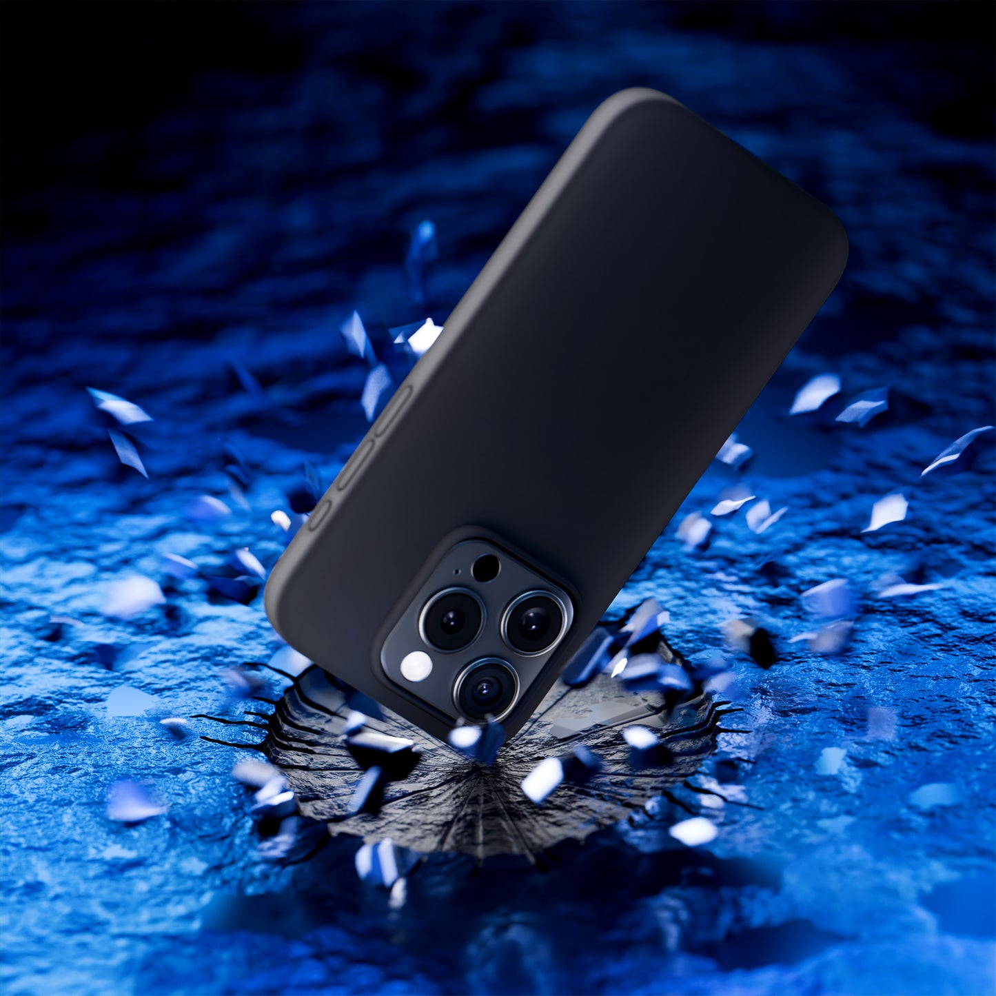 Силиконов калъф за Apple iPhone 16 Pro - 3mk Hardy Silicone MagCase Graphite