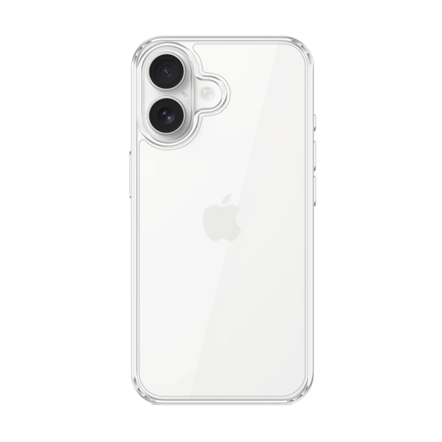 Прозрачен калъф с прозрачна защитна рамка за Apple iPhone 17 - 3mk Armor Case