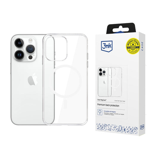 Прозрачен калъф с MagSafe за Apple iPhone 13 Pro Max - 3mk Clear MagCase