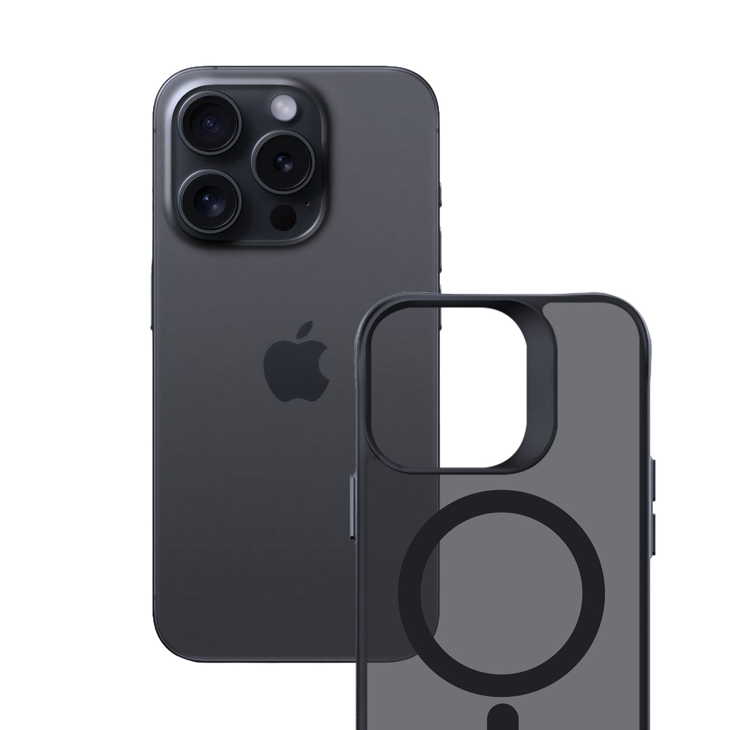 Смоук калъф за Apple iPhone 13 Pro Max - 3mk Smoke MagCase