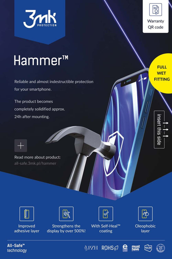 Защитно фолио за екран на телефон - AIO Hammer Phone Full Wet Fitting