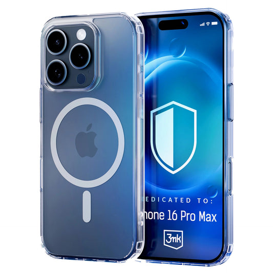 Прозрачен калъф за Apple iPhone 16 Pro Max - 3mk MagCase