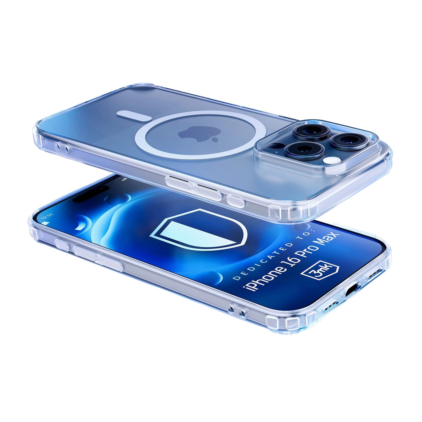 Прозрачен калъф за Apple iPhone 16 Pro Max - 3mk MagCase