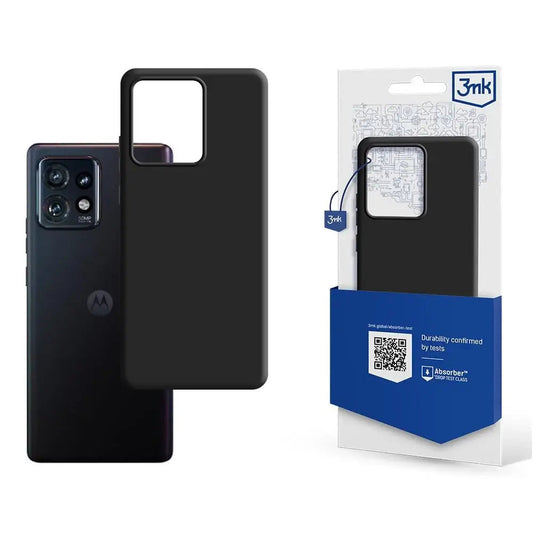 Матов калъф за Motorola Edge 40 Pro 5G - 3mk Matt Case black