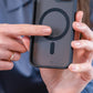 Опушен силиконов калъф с MagSafe за Apple iPhone 16 Pro - 3mk Smoke MagCase