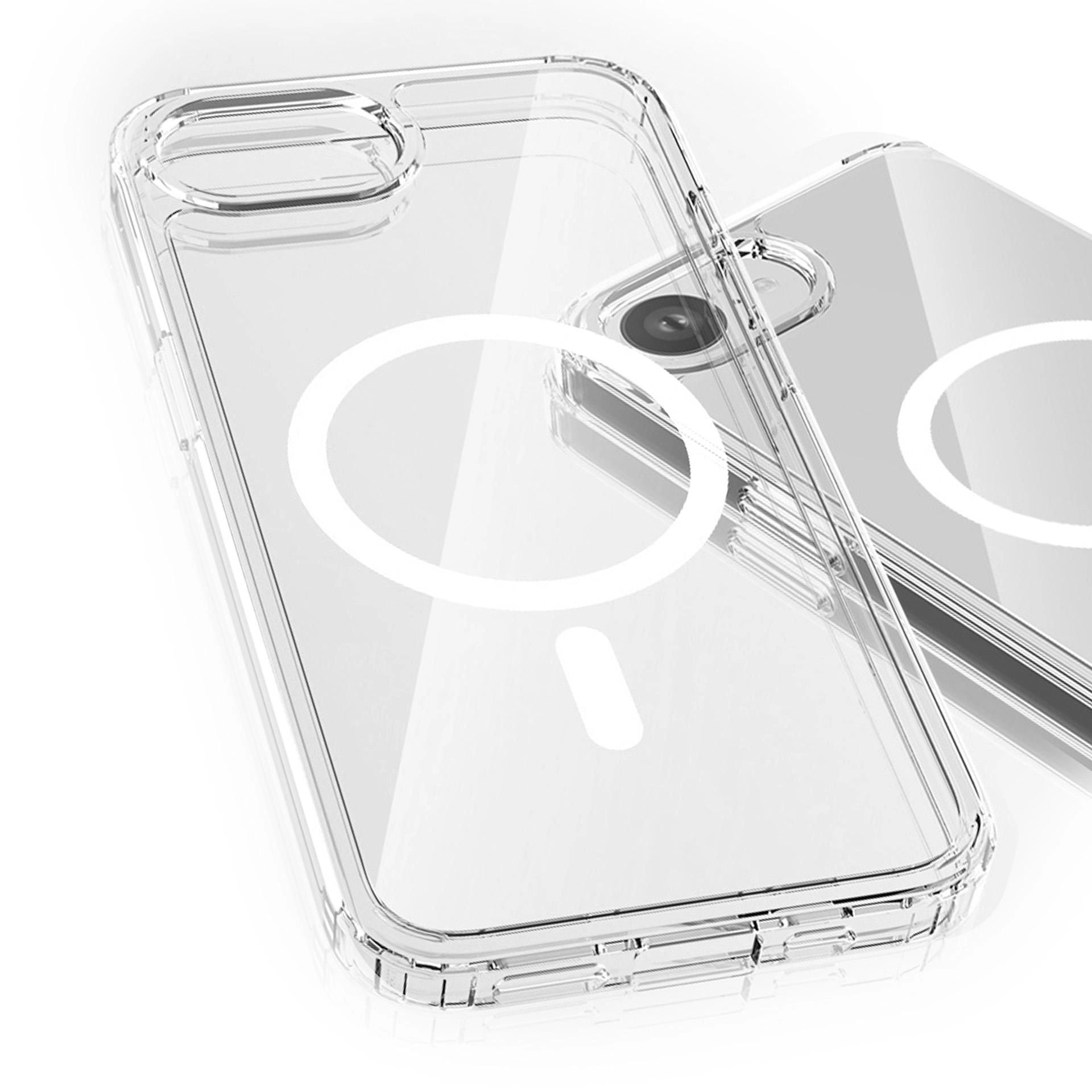 Прозрачен калъф за Apple iPhone 16E - 3mk Armor MagCase