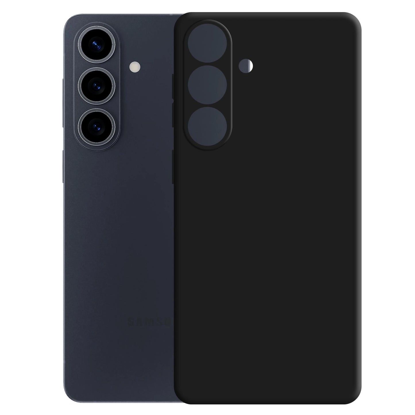 Матов калъф за Samsung Galaxy S26+ - 3mk Matt Case black