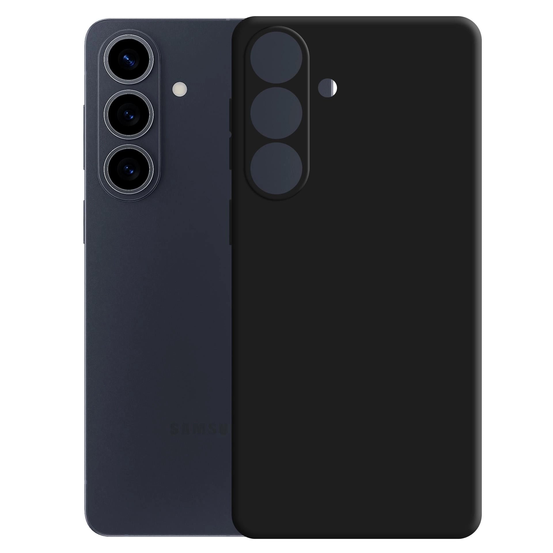 Матов калъф за Samsung Galaxy S26+ - 3mk Matt Case black