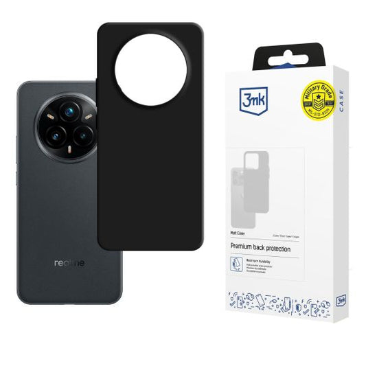 Матов калъф за Realme 14 Pro+ - 3mk Matt Case black