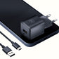 Зарядно - 3mk Hyper GaN Charger 20W QC4+ 1A1C черно