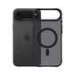 Опушен силиконов калъф с MagSafe за Apple iPhone 17 Air - 3mk Smoke MagCase