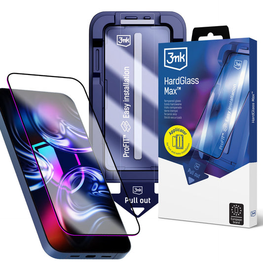 Протектор за Apple iPhone 17 / iPhone 16 Pro - 3mk HardGlass Max