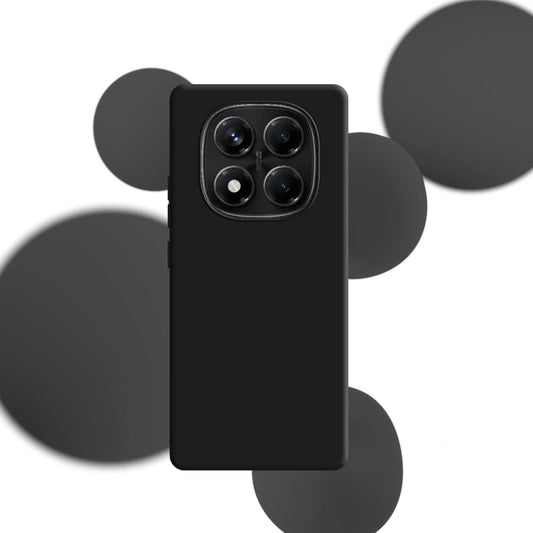 Черен силиконов калъф за Redmi Note 14 Pro 5G - 3mk Silicone Case